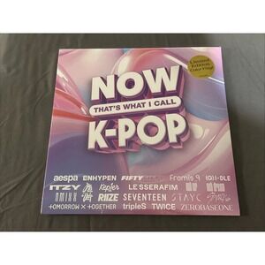 K-Pop 2024 NOW Hits Compilation Vinyl Album New Sealed